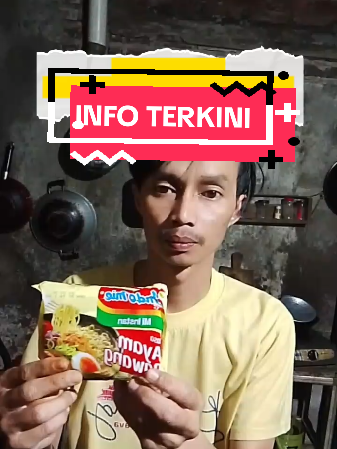di duga karena kelaparan tengah malam, seorang pria di bandung beli mie instan untuk di makan