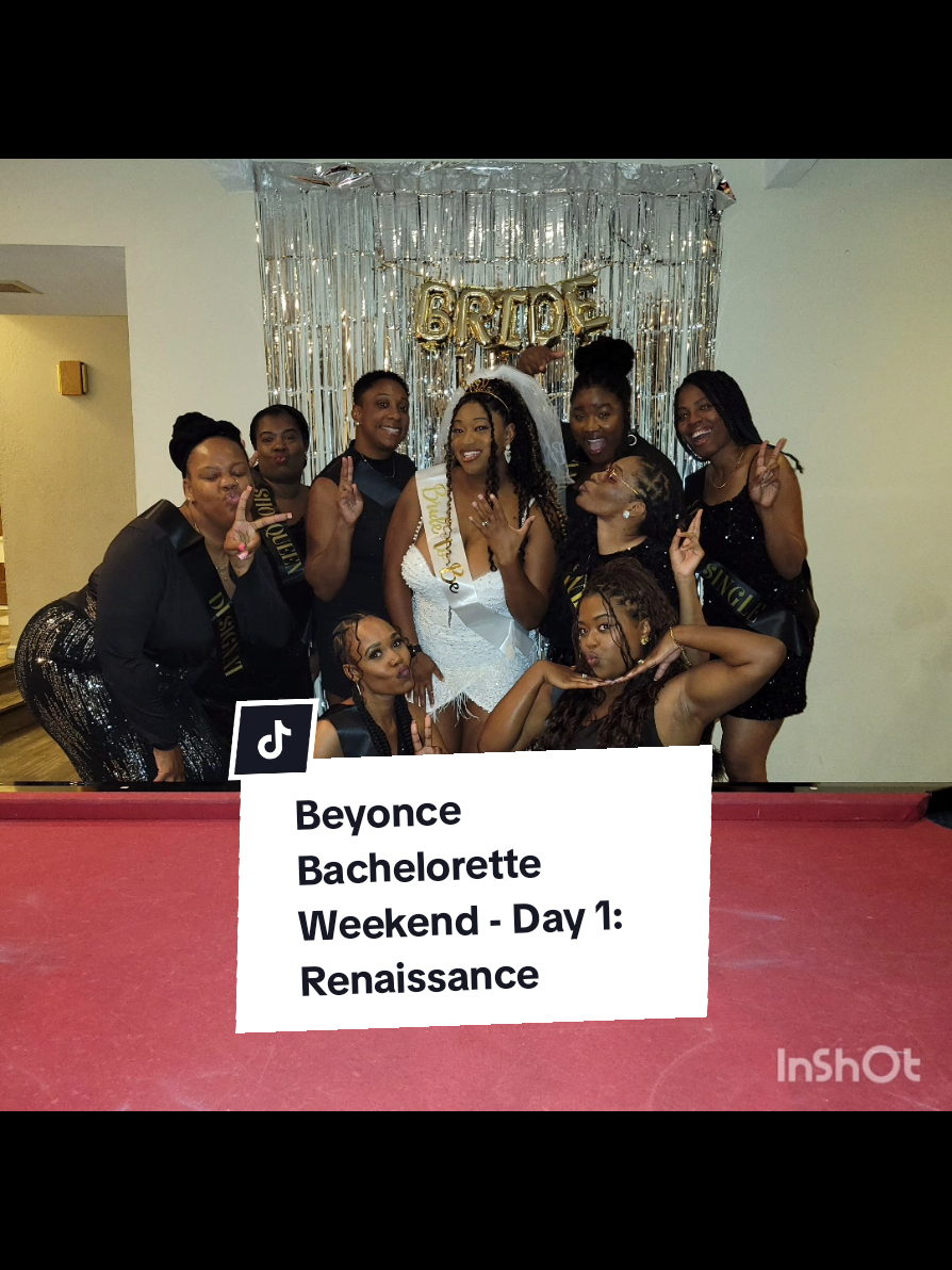 Recap of Day 1 of my Beyonce Bachelorette Weekend! we went to las Vegas and shut it down! Day 1 was Renaissance so we were all in sequin! me and my girls had a time and looked good! this is what I want to see!! #bachelorette #bacheloretteparty #bachelorettetrip #lasvegas  #beyoncé #renaissance #liv 
