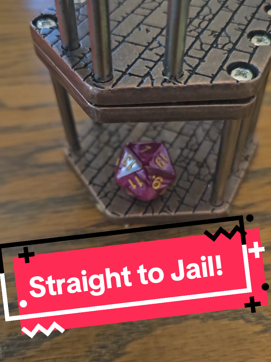 #dice #dicejail #ttrpg #dnd #uniquedice 
