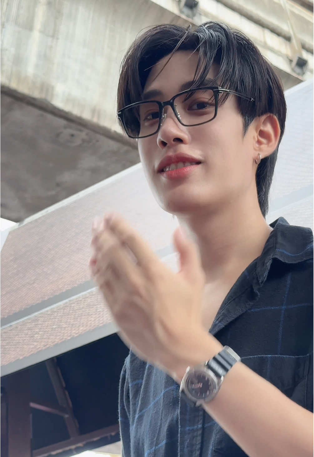 แว่นค้าบบบ🐶🥹 #KhemjiraBusking #TLE_mtm #เติ้ลมติมันท์ 