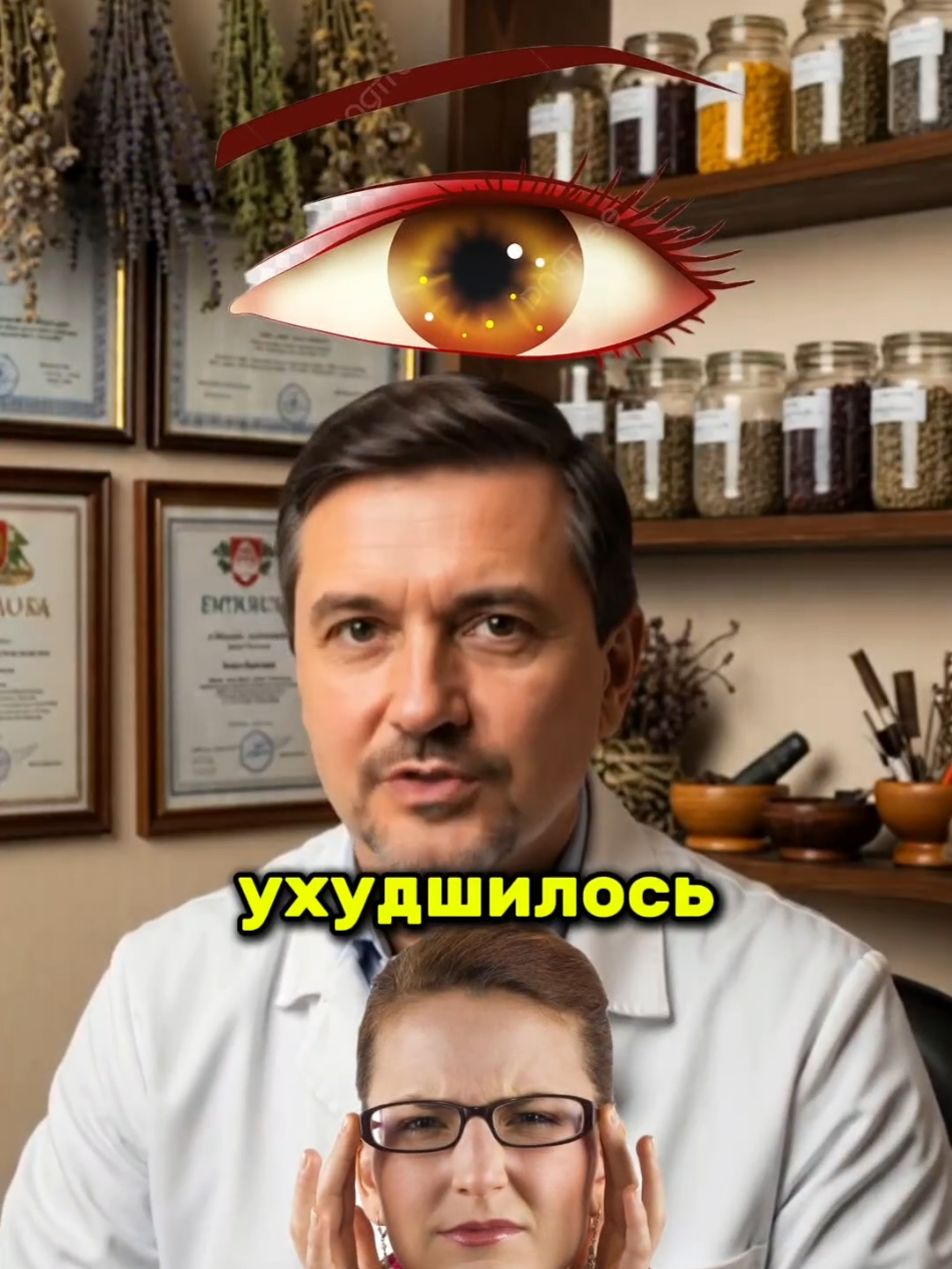 Как восстановить зрение и избавиться от боли в глазах! #медицина #народнаямедицина #глаза 