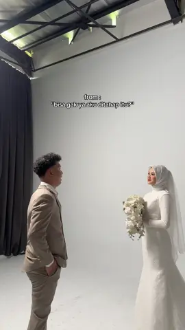 Yakin ada orang yang tepat di waktu yang tepat🥹🤍 #masyaallahtabarakkallah #bridetobe #wedding #engagement #prewedding 