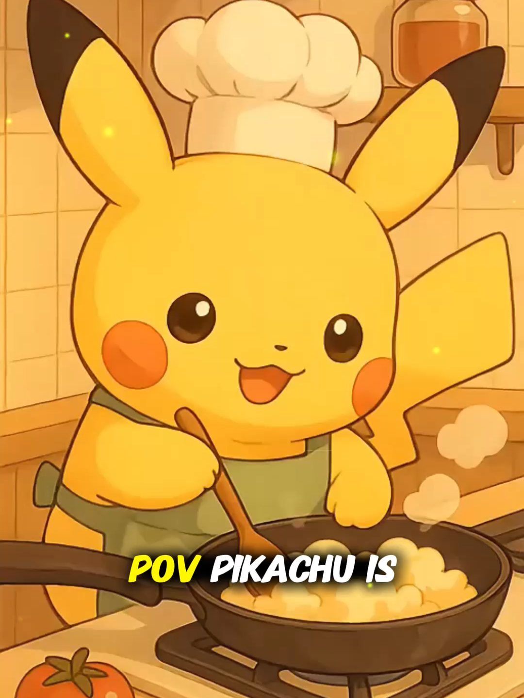 ✨🍳 Pikachu in the kitchen! Who knew cooking could be this adorable? 💛⚡ #pokemon #viral #fyp #foryoupage❤️❤️ #lovley #happylife #cookingtiktok