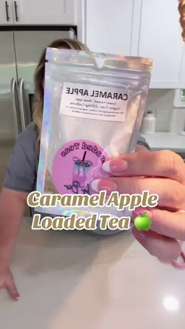#loadedtea #caramelapple 