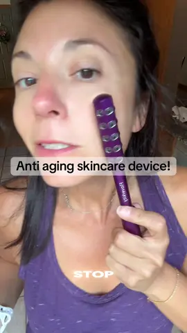 Anti aging skincare device! #antiaging #geranium #botox #skincaretips #wrinkle 