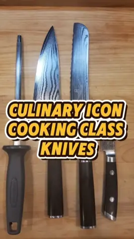 Culinary Icon Cooking Class: Knives #culinaryicon #creatorsearchinsights #cookingclass #knives 