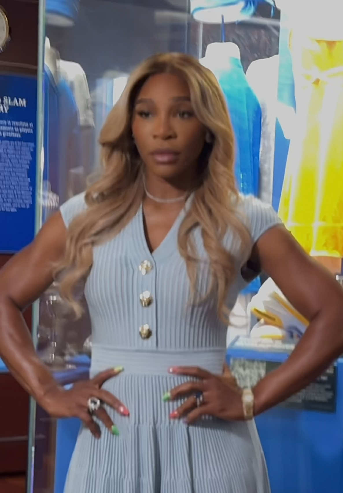 She’s Perfect!!! Makeup by me on #SerenaWilliams 🎾 