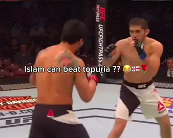 Islam destroy topuria by whatever He want !! #UFC #mma #islammakhachev #goat🐐 #iliatopuria 
