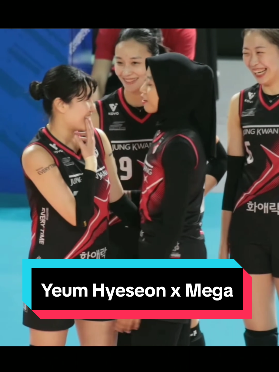 Ini kan maksudnya capt? 🫣😄😆 #염혜선 #정관장 #megawatihangestri #redsparks #volleyball 