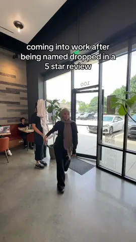 they be acting different after that review 😭 #coffee #fypシ #funny #viral #baristalife 