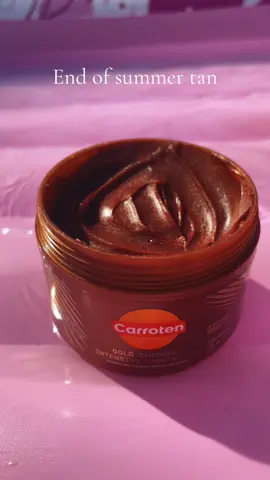 The only way I can actually get a good tan! 🤩 #endofsummer #ad #fyp 