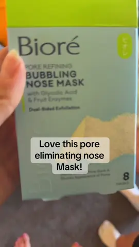 Love this @Biore Skincare #pores #skincare #nosemask #facemask #facemask 