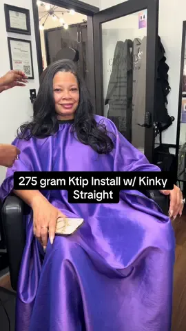 ✨K-tip Install w/ Kinky Straight extensions✨ Click the link or visit www.iamcrownd.com to schedule a consultation. I’m still accepting models for Traditional & Illusion k-tips. You will be recorded and photographed for promotional and educational purposes. Content package includes: •Shampoo & deep conditioning/steam treatment •Trim (if needed) • Install with extensions up to 20” • Styling Maintenance and removal will be documented and recorded.  In exchange for your gorgeous face and time, these services will be heavily discounted! Regular price $2200 → Model price $1500 🤑 *If you want longer lengths or color, it will be extra I’m also looking for content models who are Caucasian, Latin, or Asian Criteria: •hair must be shoulder length or longer • no freshly cut bobs • hair can be relaxed or natural • must come camera-ready If you’re not afraid of the camera and you’re interested in being a content model, text me at (832) 860-1958. Let’s create some content 🫶🏾 #ktips #houstonktips #houstonsalon #fyp #ktipextensions  