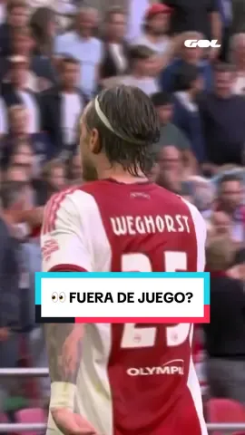 ⚽ ¡Gol del Ajax! Se pone 2-0 en el marcador. Parecía fuera de juego… pero no lo era.    #tiktokfootballacademy #EredivisieEnGol