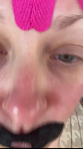 Face taping has been a game changer in my anti aging routine! #facetape 