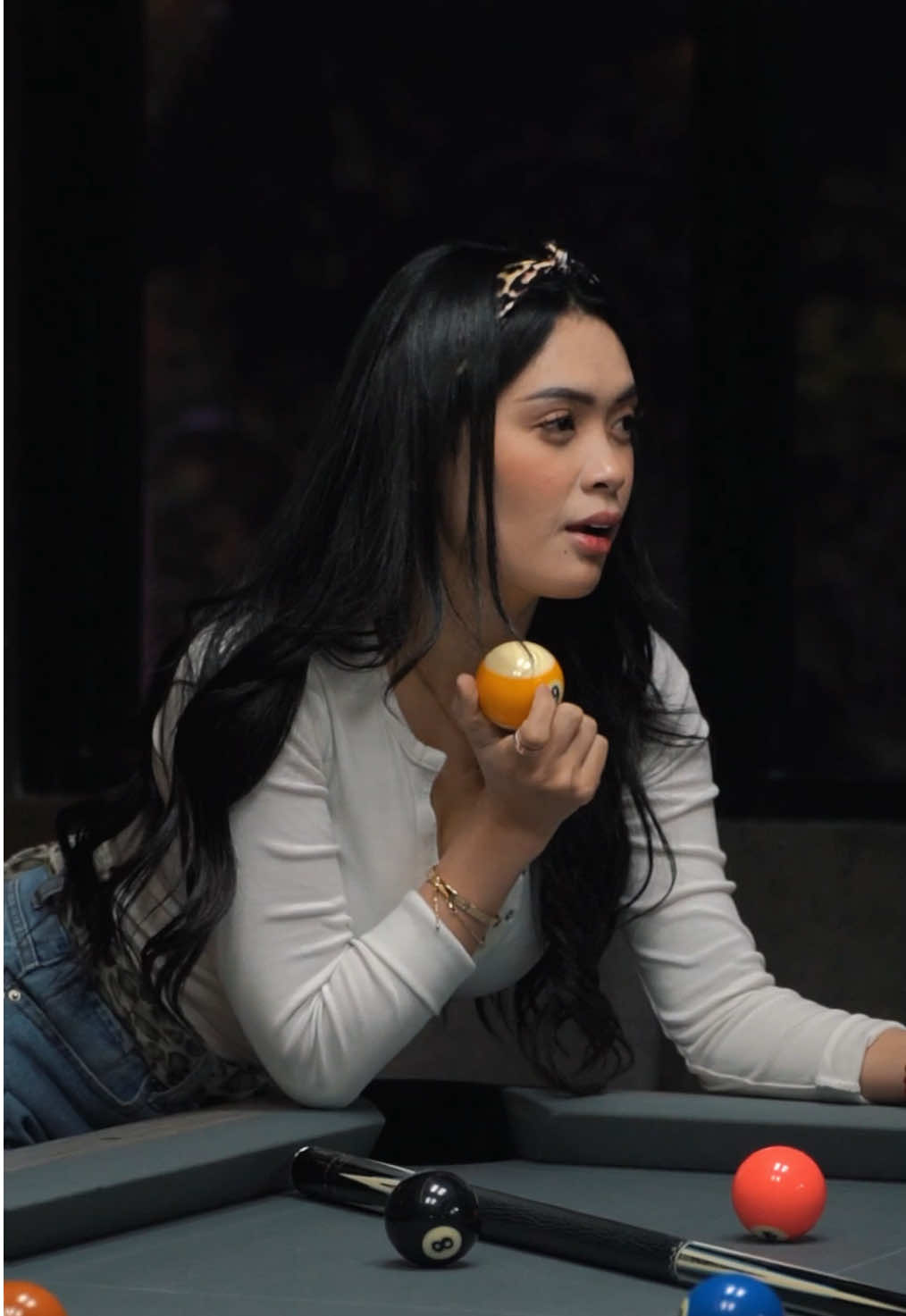 No template 🤣 Ijin ya ka @Nurramdhani_ltoto  #nuy #billiards #biliar 