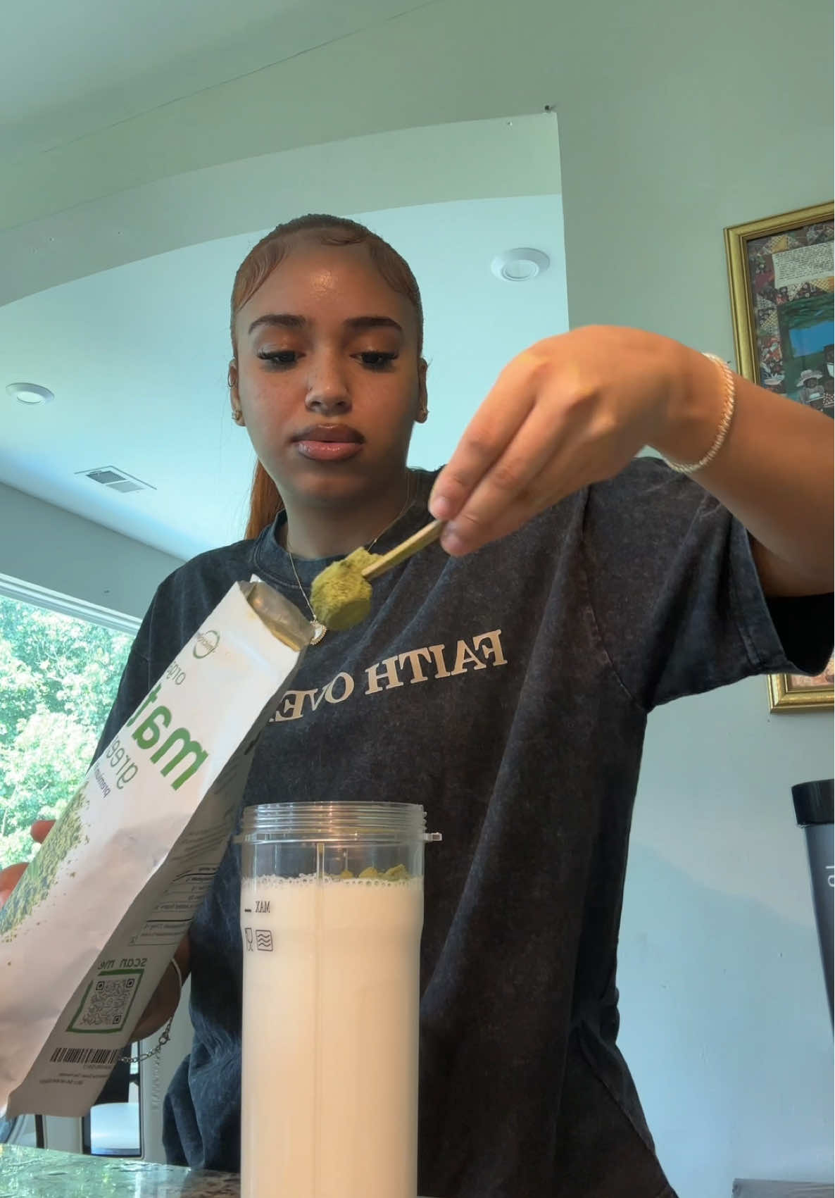 how I make my #matcha 