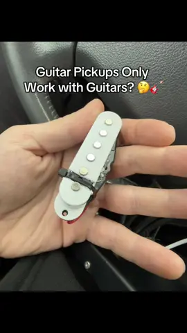 Guitar Pickups Only Work with Guitars? 🤔🎸💥 #harshnoise #noise #noisemusic #experimentalmusic #powerelectronics