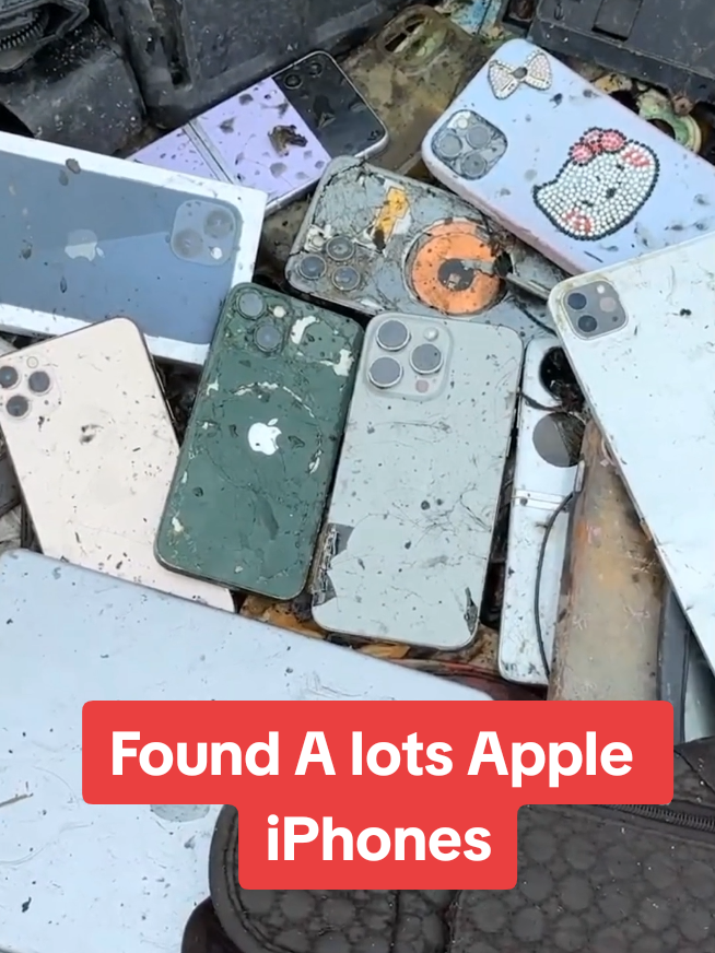 Great Day🥰 Found A lots Apple iPhones_iPhone 15_13_12_11_ iPad Pro #findphone #restoration #findyouredge #iphonepro #found 