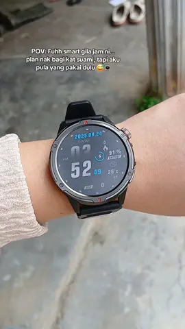 Konon nak hadiahkan suami… sekali aku yang jatuh cinta dulu 🫣✨ #jam #jamtangan #jamtanganlelaki #smartwatch #smartwatchmurah 