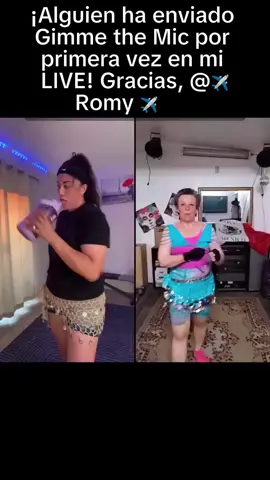 ¡Me ha encantado! ¡Gracias, ✈️Romy ✈️🇲🇽! Es la primera vez que veo este Regalo en mi LIVE.#tiktoklive #livehighlights #livegift #gimmethemic 
