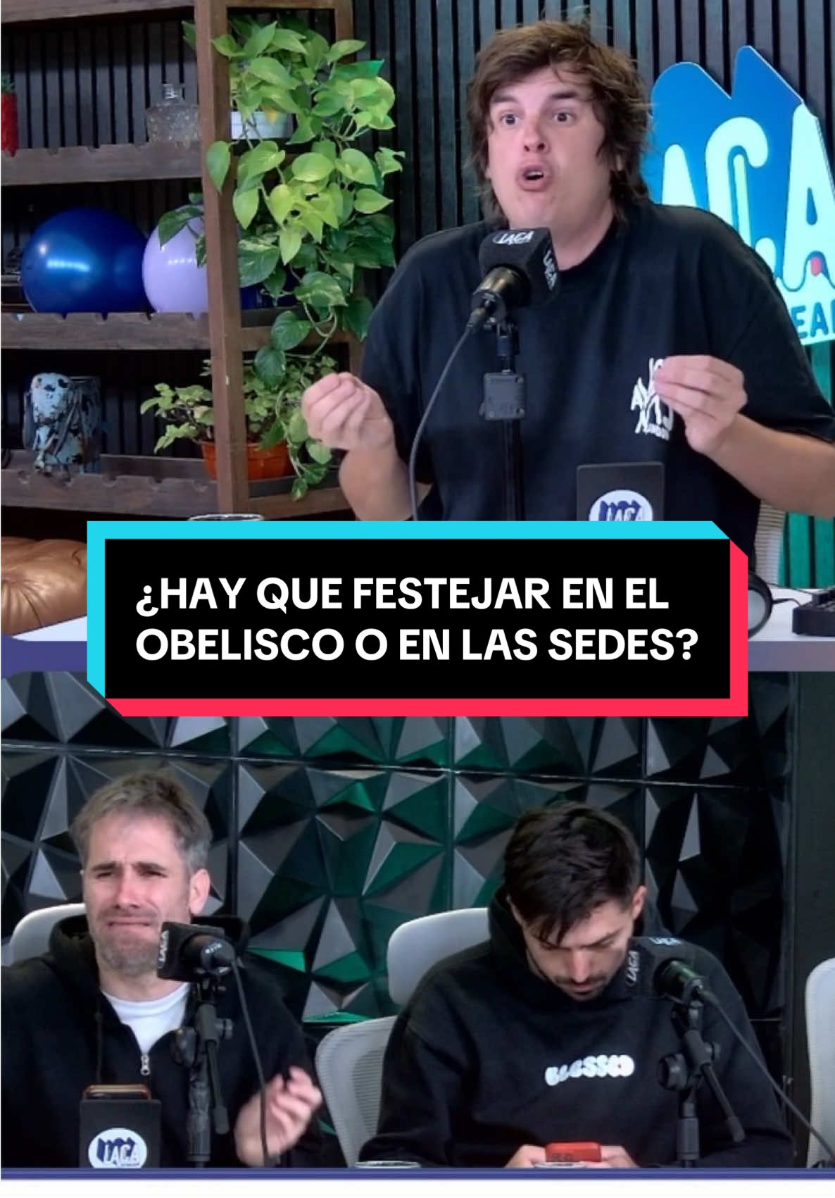 ¿HAY QUE FESTEJAR EN EL OBELISCO O EN LAS SEDES? Debate muy tranquilo en #NoTratesDeEntenderla sobre dónde tienen que festejar los clubes cuando salen campeones. 
