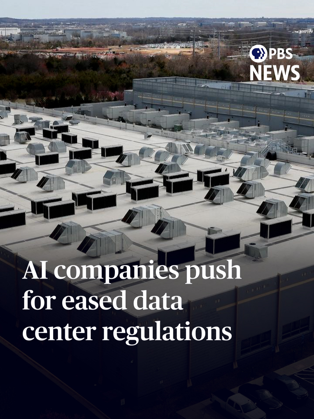 AI companies push for eased data center environmental regulations The rapid growth of artificial intelligence is creating a data center boom, but decades-old environmental protections are slowing efforts by big tech to build massive facilities. Wired Magazine has found that companies are asking the White House to ease those protections, and the Trump administration appears to be all in. Ali Rogin spoke to Wired senior reporter Molly Taft for more. #pbsnews #newshour #pbsnewshour #ai #datacenters #news #environmentalprotection #trumpadministration #technology #artificialintelligence