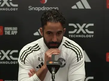 Amorim on drawing to fulham 1-1#manchesterunited #PremierLeague #footballtiktok #championsleague #ai 