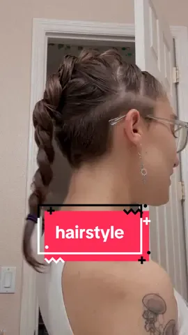 my attempt at rumi’s hair #hairstyles #rumi #fyp #foryoupage  
