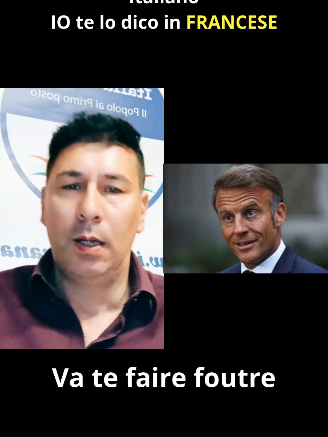 Macron insiste ne dichiarare guerra alla Russia con la scusa della protezione dell'Ucraina, ma noi gli rispondiamo cosi. #andreacaputo #Macron  #Sicurezza   #Russia #salvini