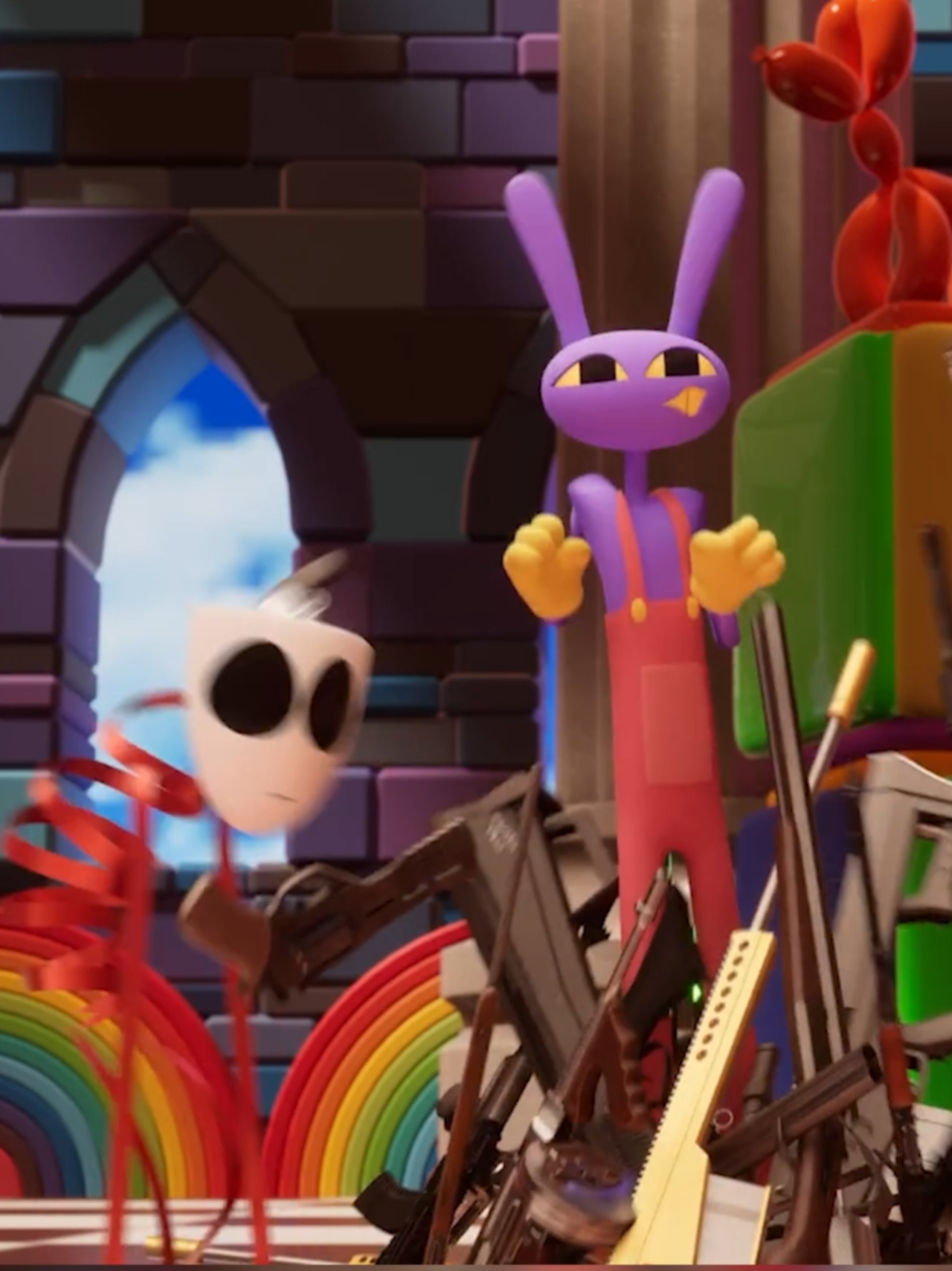 The Amazing Digital Circus Canon Heights Revealed! #theamazingdigitalcircus #tadc #gooseworx #funnybunny #glitchproductions #amazingdigitalcircus