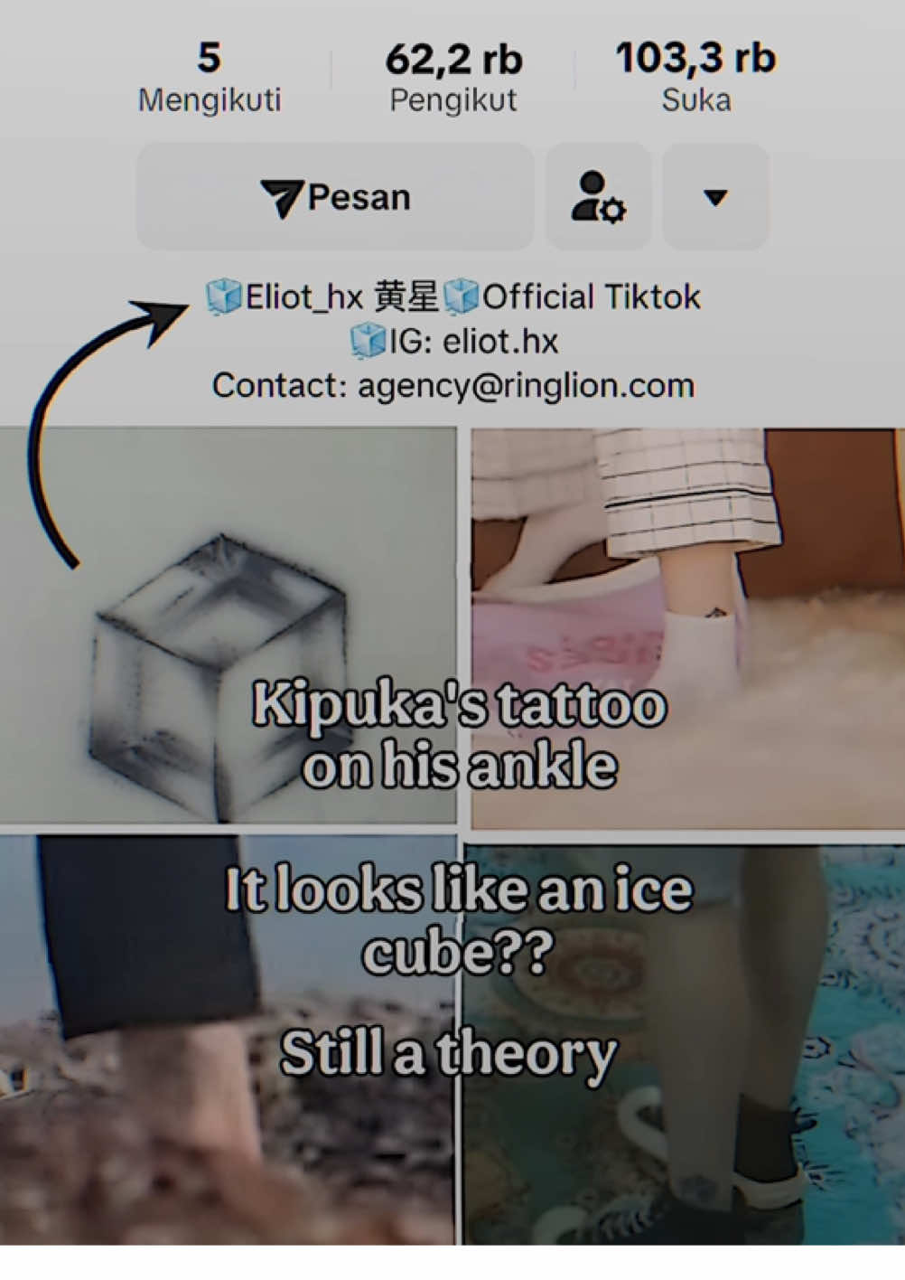 Matching tattoos??🥴 Couple irl? #XingQiu #kipukaqiu #eliothuang #desire #desiretheseries 