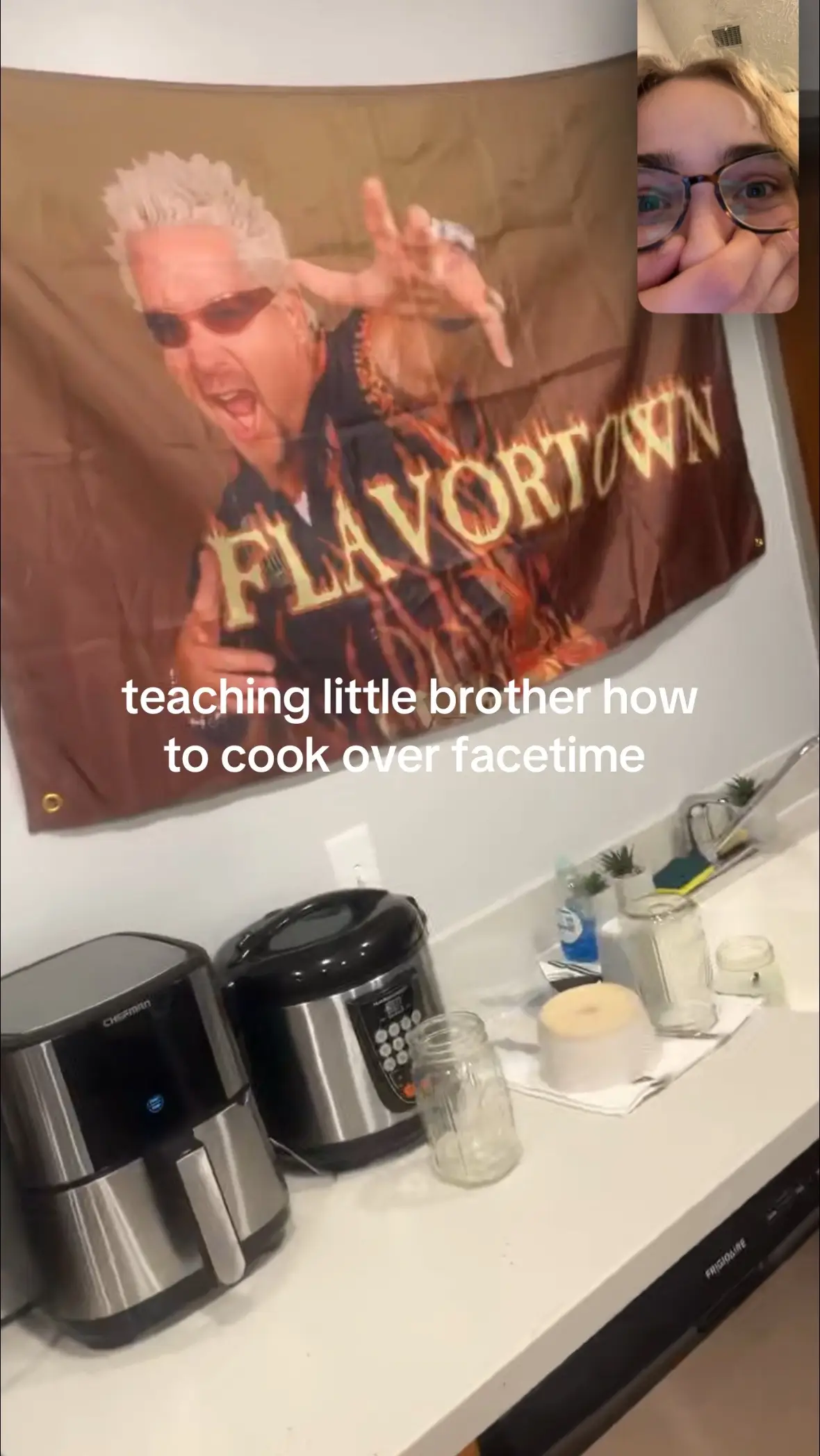 he asked me how to boil water for mac n cheese when he was 15 so this is a major improvement 