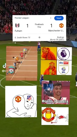 manchester united vs fulham #manchesterunited #mancity #football #paratiii #fyp 