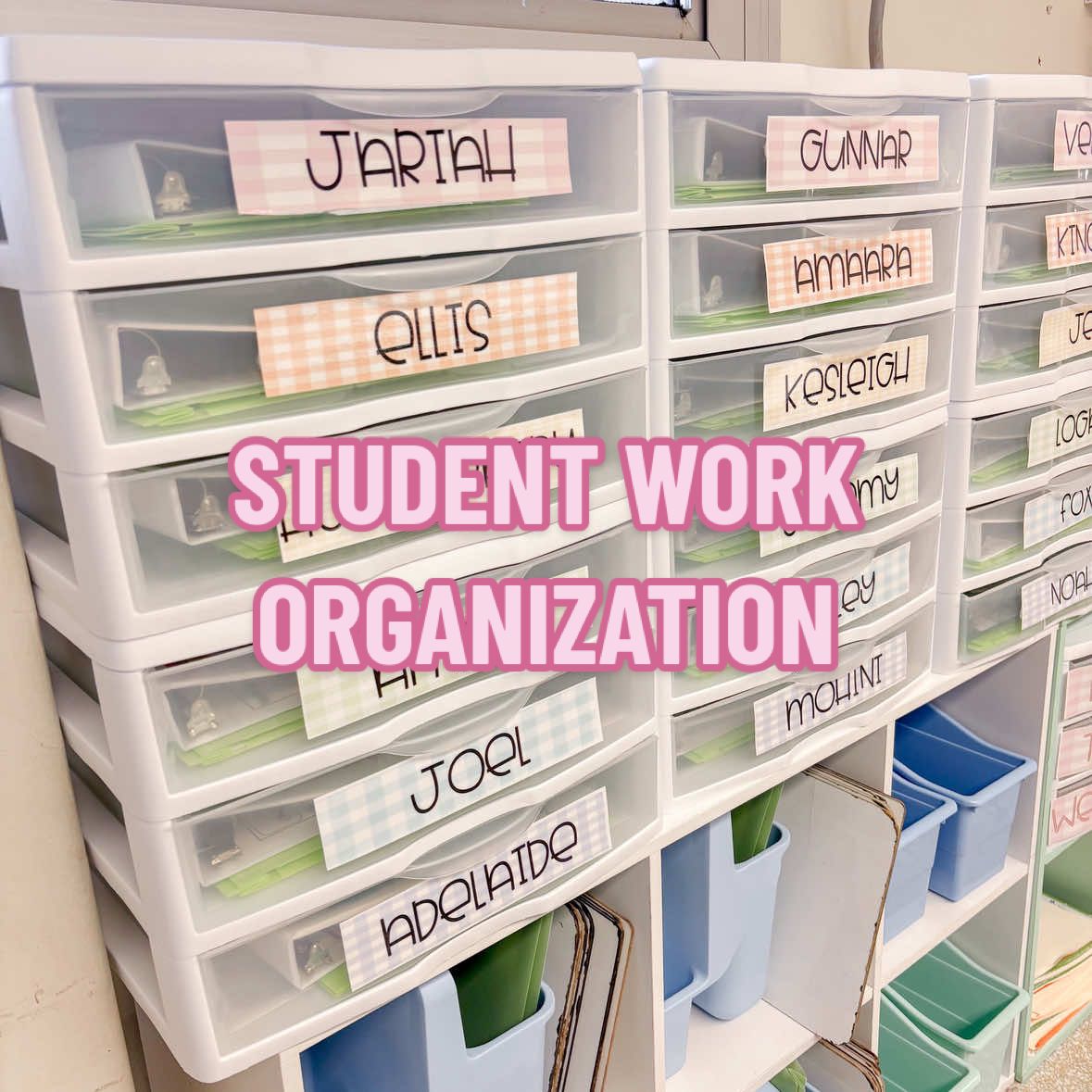 ✨📂 Filing away little pieces of brilliance, one paper at a time! 📝💡 💕 #TeacherLife #OrganizedAndProud #StudentSuccess #classroomorganization #classroomdecor 