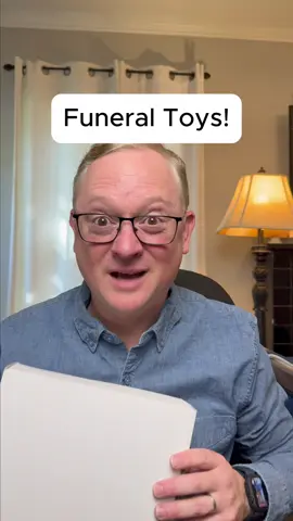 Funeral Toys - Which one do you want first? #funeral #mortuaryschool #embalmer #parody