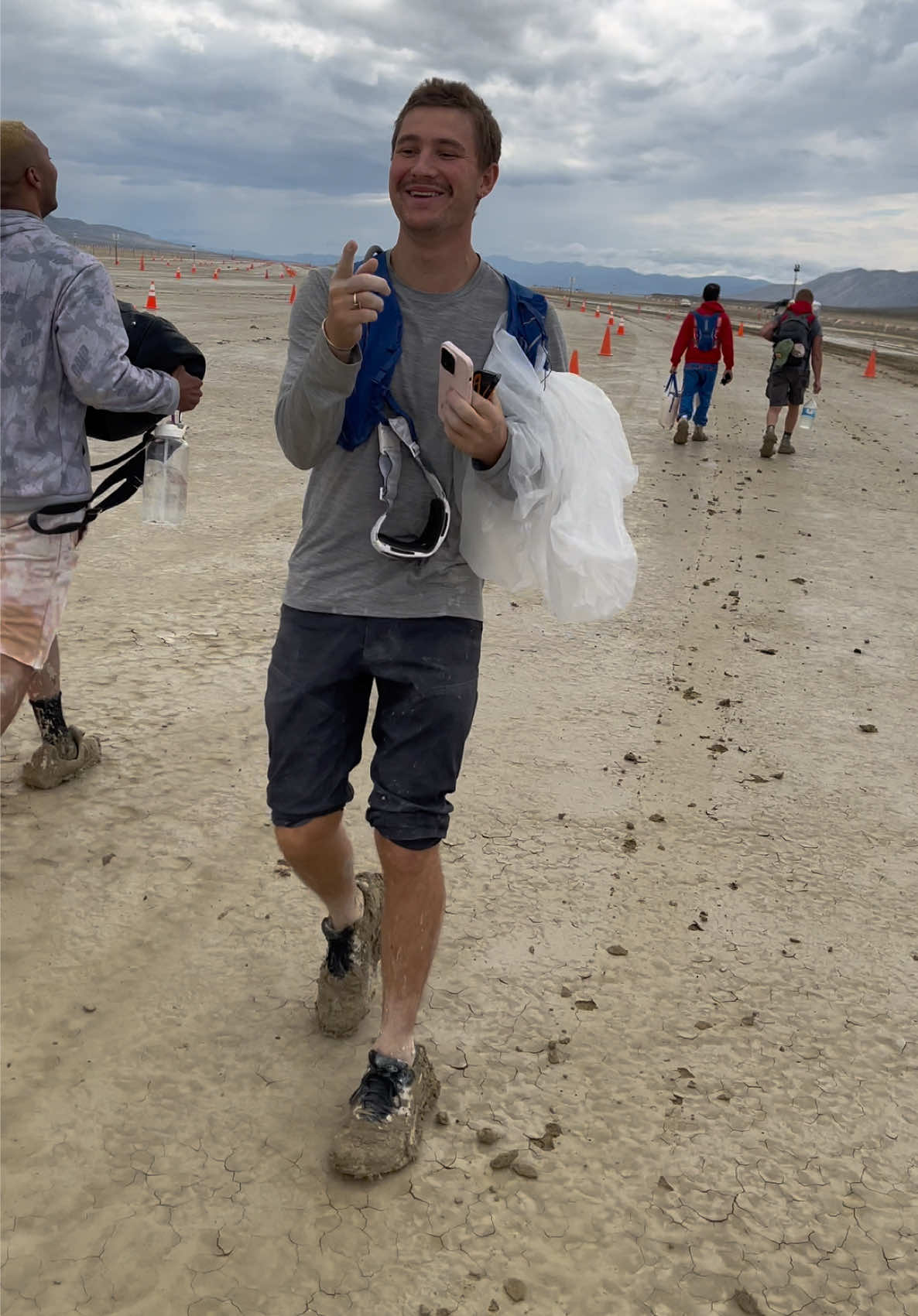 More Mud, More Walking, CNN will be calling soon Pt.7 #BurningMan #2023 