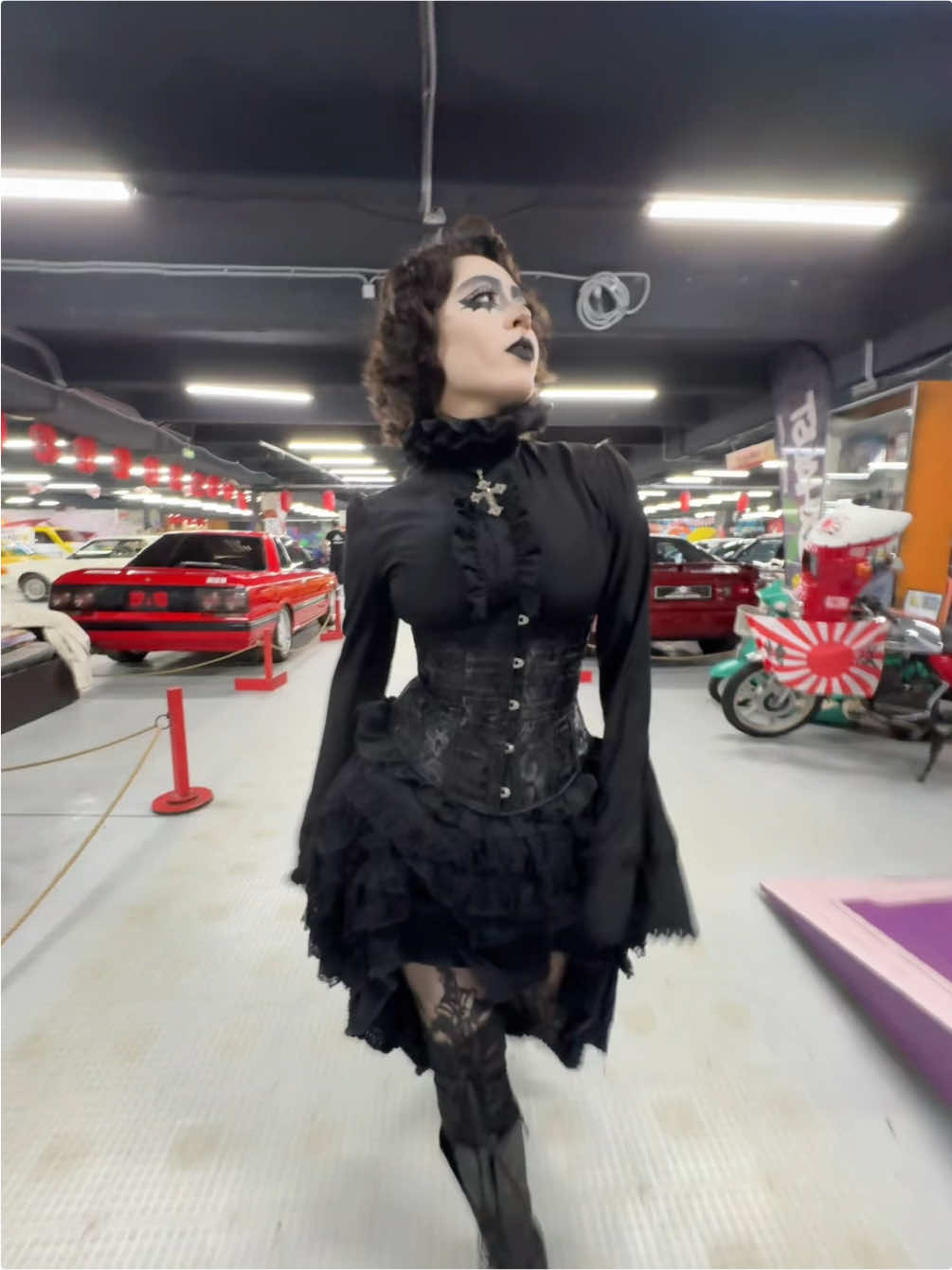 я и меня коллекция авто #gothtok #tranding #gothfyp #gothgirl #gothic 