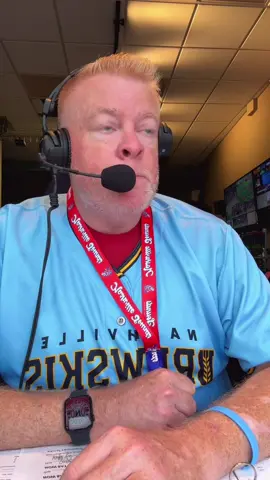 Chourio, Hoskins and a guy named Drew #baseball #milbrehab #milb #announcer #nashville @Brewers 