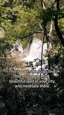 I love meditating out in nature. Vickery Creek Park in Roswell, GA is a great place for it! Such a beautiful place to hike too.  #atlanta #nature #meditate #Outdoors #waterfall 