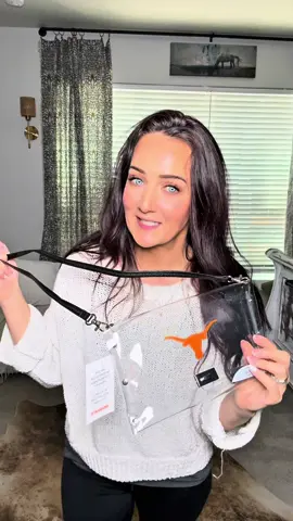 Replying to @shelly22227 Clear bag, clear win 🙌✨ This NCAA stadium-approved bag is perfect for game day, tailgates, and concerts.  LIMITED TIME DISCOUNT ON $45- subject to change without notice* #StadiumBag #GameDayReady #FootballFans #ClearBag #TailgateStyle