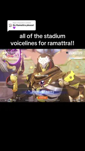 Replying to @Raymatra let me know who you want to see next!! 💜💜#fyp #ramattra #overwatch #overwatchstadium #stadiumoverwatch 