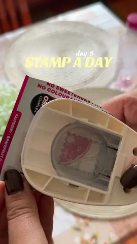 Day 6 of a Stamp a day  #ascrapaday #scrapjournal #junkjournal #junkjournalideas #fyp 