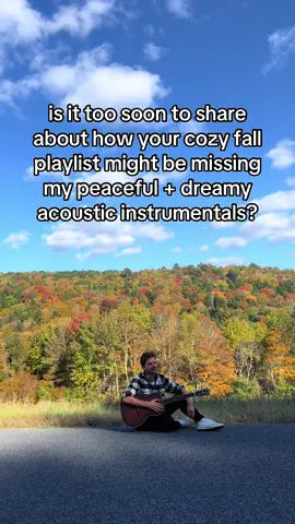 it’s almost time for crunchy leaves + your favorite hoodie 🍂📚🎶🎧 #fall #autumn #acoustic #indiemusic 