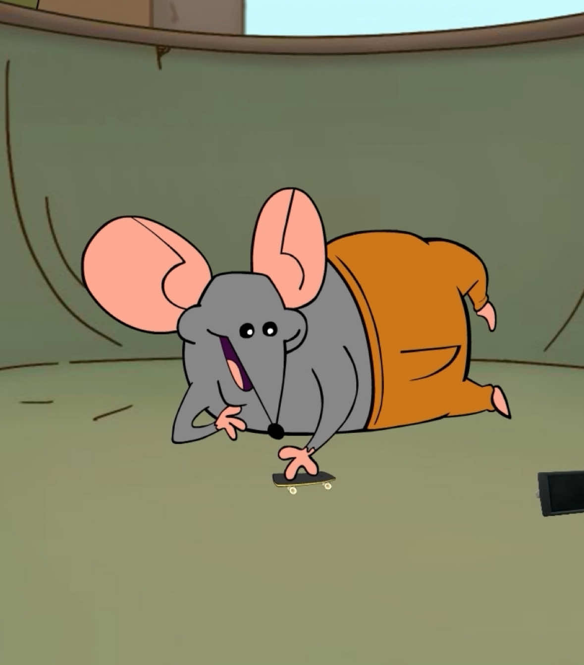 Remember when Cordaroy does the sickest trick!!?!?  #rat #skate #animation #fingerboard #fb 