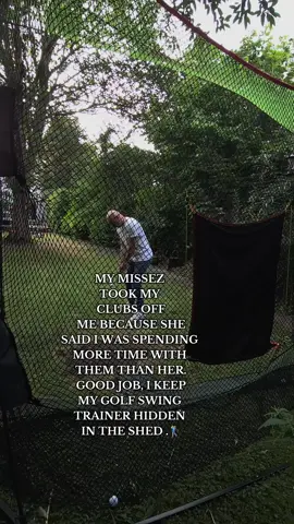 I LOVE GOLF! #golflife #golfnet #golfpractice #golfswingtrainer 