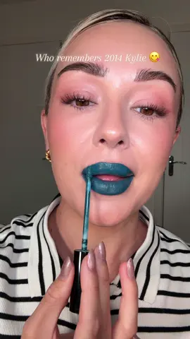 Trying “2014” @Kylie Cosmetics in 2025 😋✨ . . #kyliecosmetics #funmakeup #lipstick #nostalgicmakeup #lipcombo