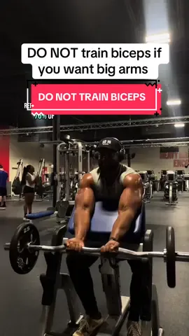 #creatorsearchinsights True or False if you want big arms Do NOT train biceps! #ThePTBoss #biceps #armday #armworkout 