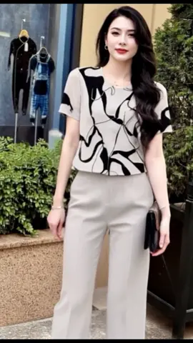 Set xinh xỉu ạ #xuhuongtiktok #thoitrangnusangchanh #setbodidaopho #maubotrungnien #bochekhuyetdiem 