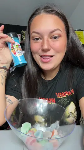 THE Most requested product mashups- wax candy x Sour Powder! #waxcandy #sour #sourpowder #blueraspberry 